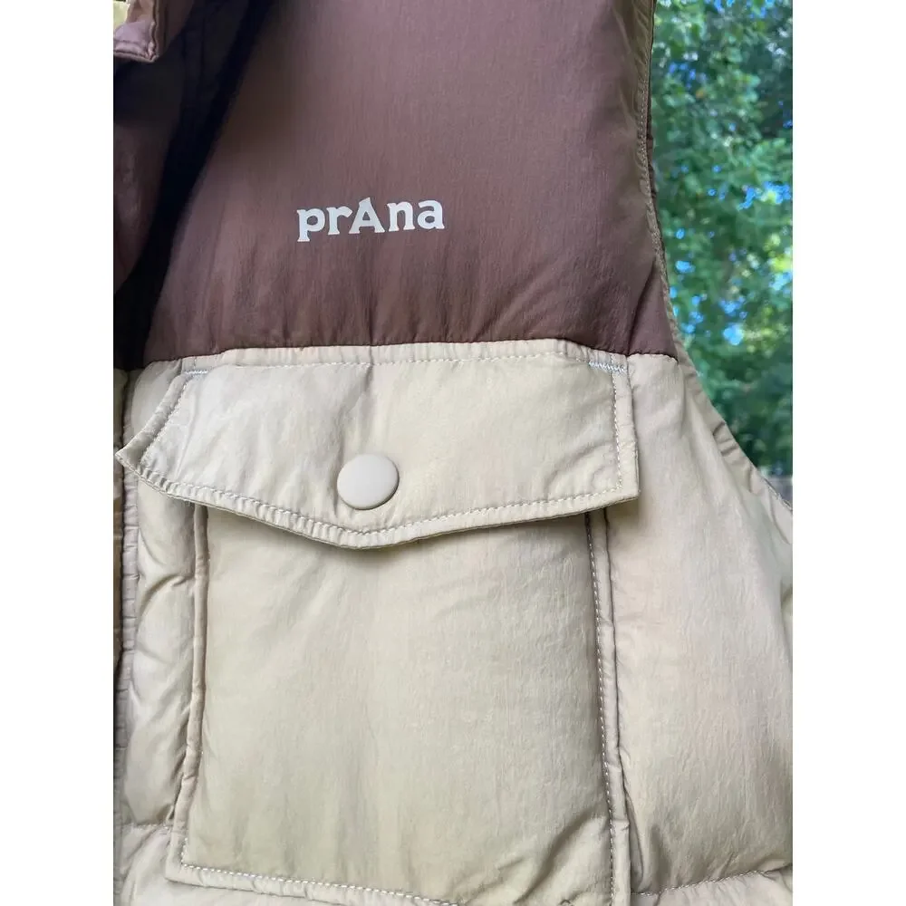 prAna - Men's Timber Trail Down Puffer Vest Gorpcorp Retro Outdoor - L